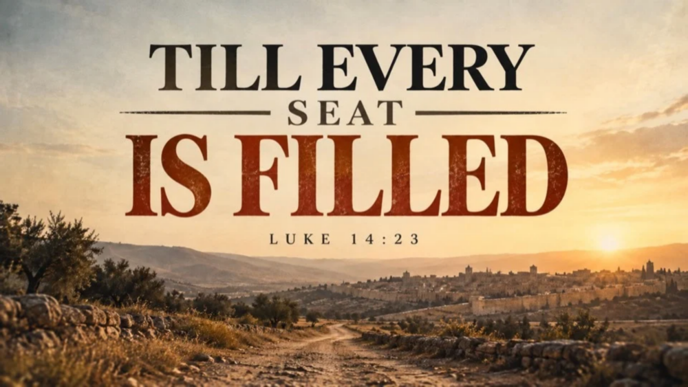Till Every Seat is Filled (Luke 14:23)